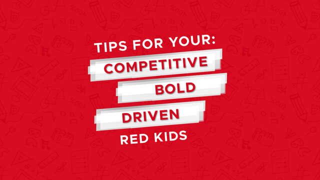 tips for red kids