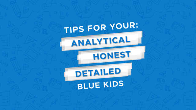 tips for blue kids