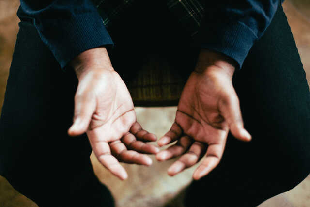 open hands prayer
