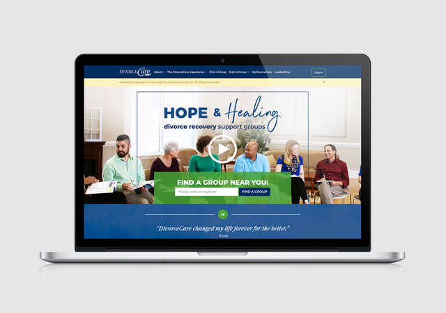 Hope & Healing Divorce Recovery Website